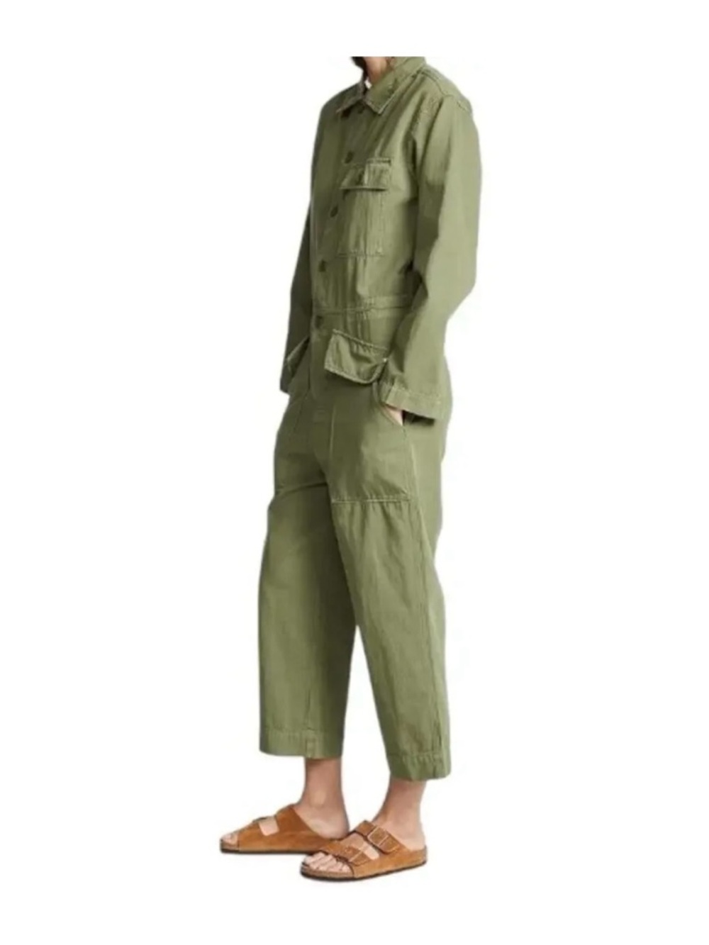 Current/Elliott Olive Utility Jumpsuit 90’s vibes